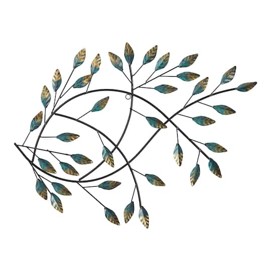 Scattered Leaves & Vine Wall Décor